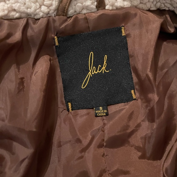 Jack faux leather jacket sz S - Picture 5 of 6